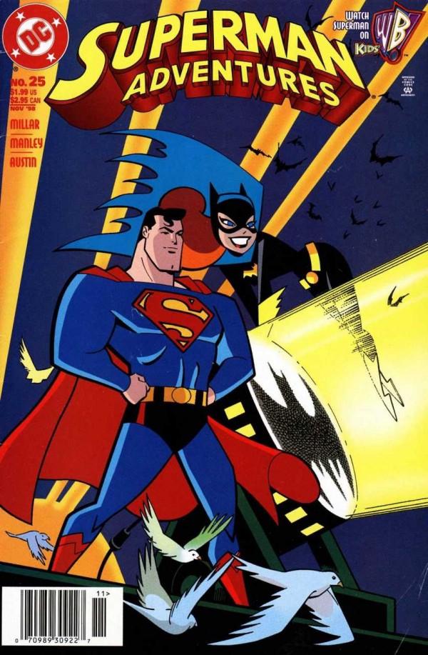 Superman Adventures [Newsstand] #25 (1998) Comic Books Superman Adventures