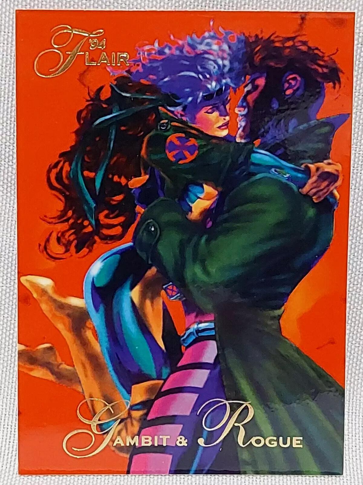 Gambit & Rogue #114 Marvel 1994 Flair