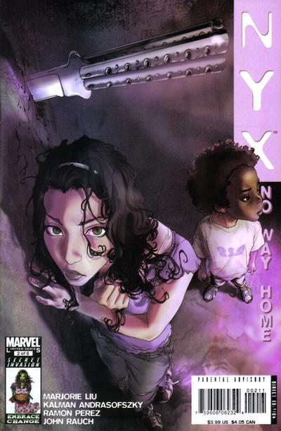 NYX: No Way Home #2 (2010) Comic Books NYX: No Way Home