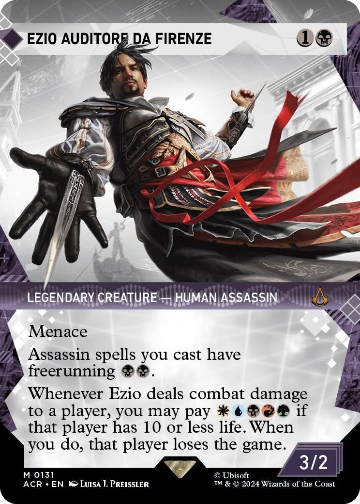 Ezio Auditore da Firenze [Foil] #131 Magic Assassin's Creed