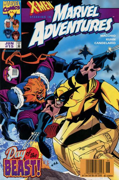 Marvel Adventures [Newsstand] #15 (1998) Comic Books Marvel Adventures