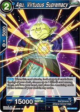 Agu, Virtuous Supremacy DB2-060 Dragon Ball Super Divine Multiverse