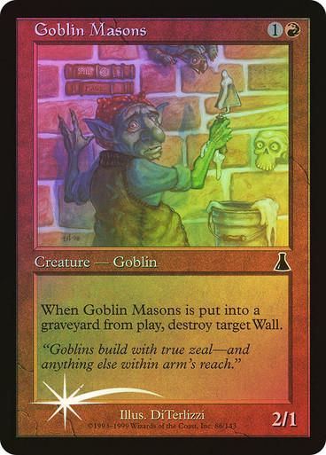 Goblin Masons [Foil] #86 Magic Urzas Destiny