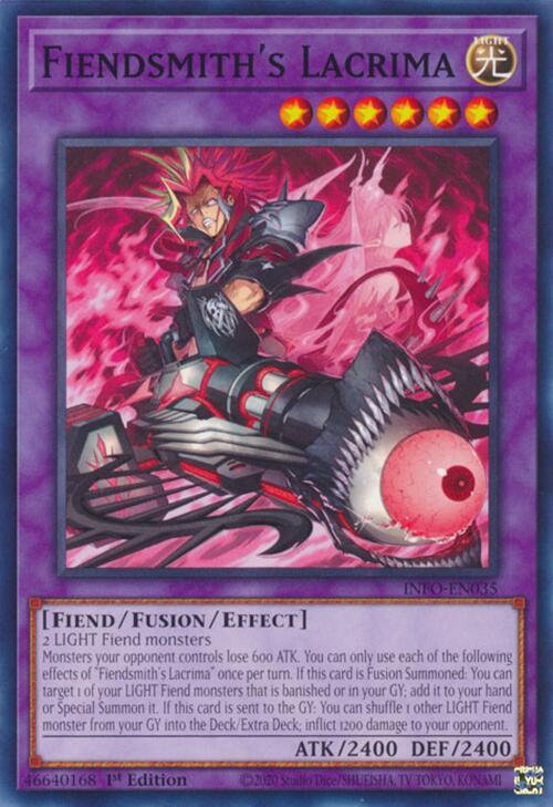 Fiendsmith's Lacrima INFO-EN035 YuGiOh The Infinite Forbidden