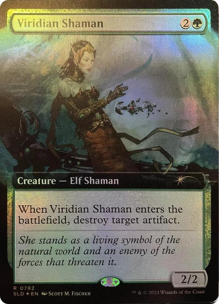 Viridian Shaman [Extended Art] #782 Magic Secret Lair Drop