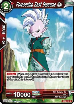 Foreseeing East Supreme Kai BT2-019 Dragon Ball Super Union Force