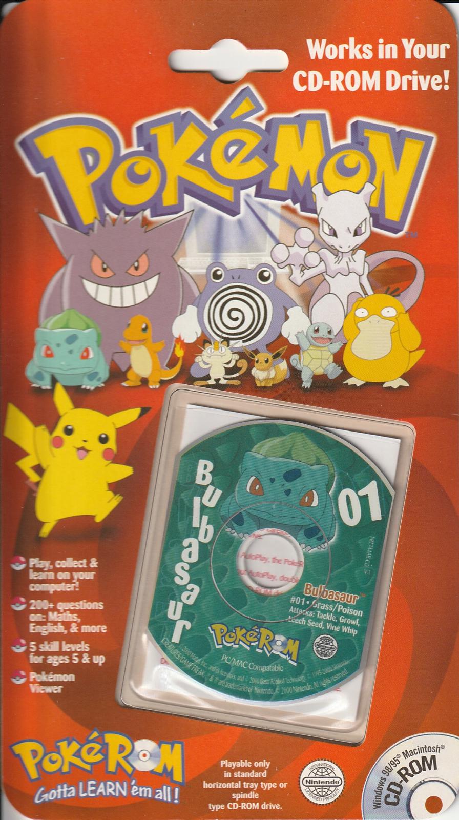 PokeRom Premier Series: 01 Bulbasaur PC Games