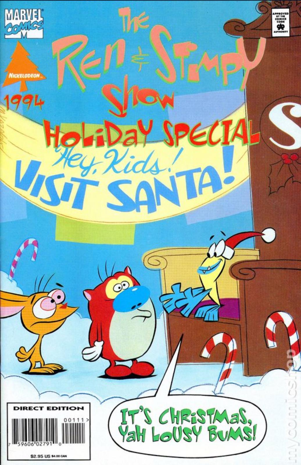 The Ren & Stimpy Show Holiday Special (1995) Comic Books Ren & Stimpy Show