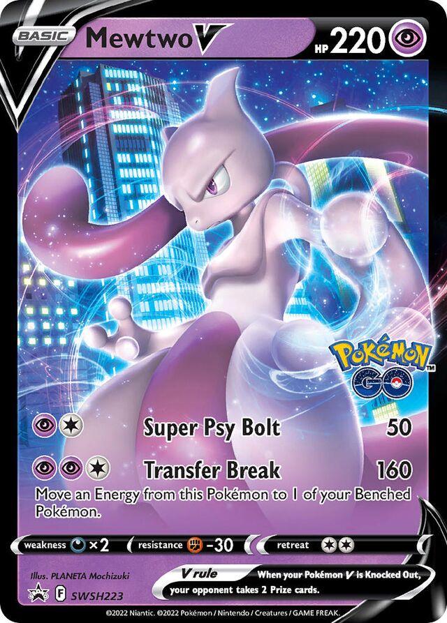 Mewtwo V #SWSH223 Pokemon Promo