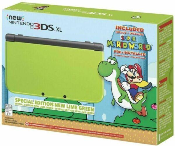 New Nintendo 3DS XL Lime Green Special Edition Nintendo 3DS