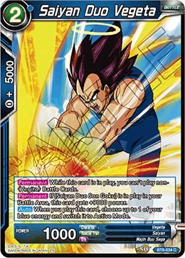 Saiyan Duo Vegeta BT6-034 Dragon Ball Super Destroyer Kings