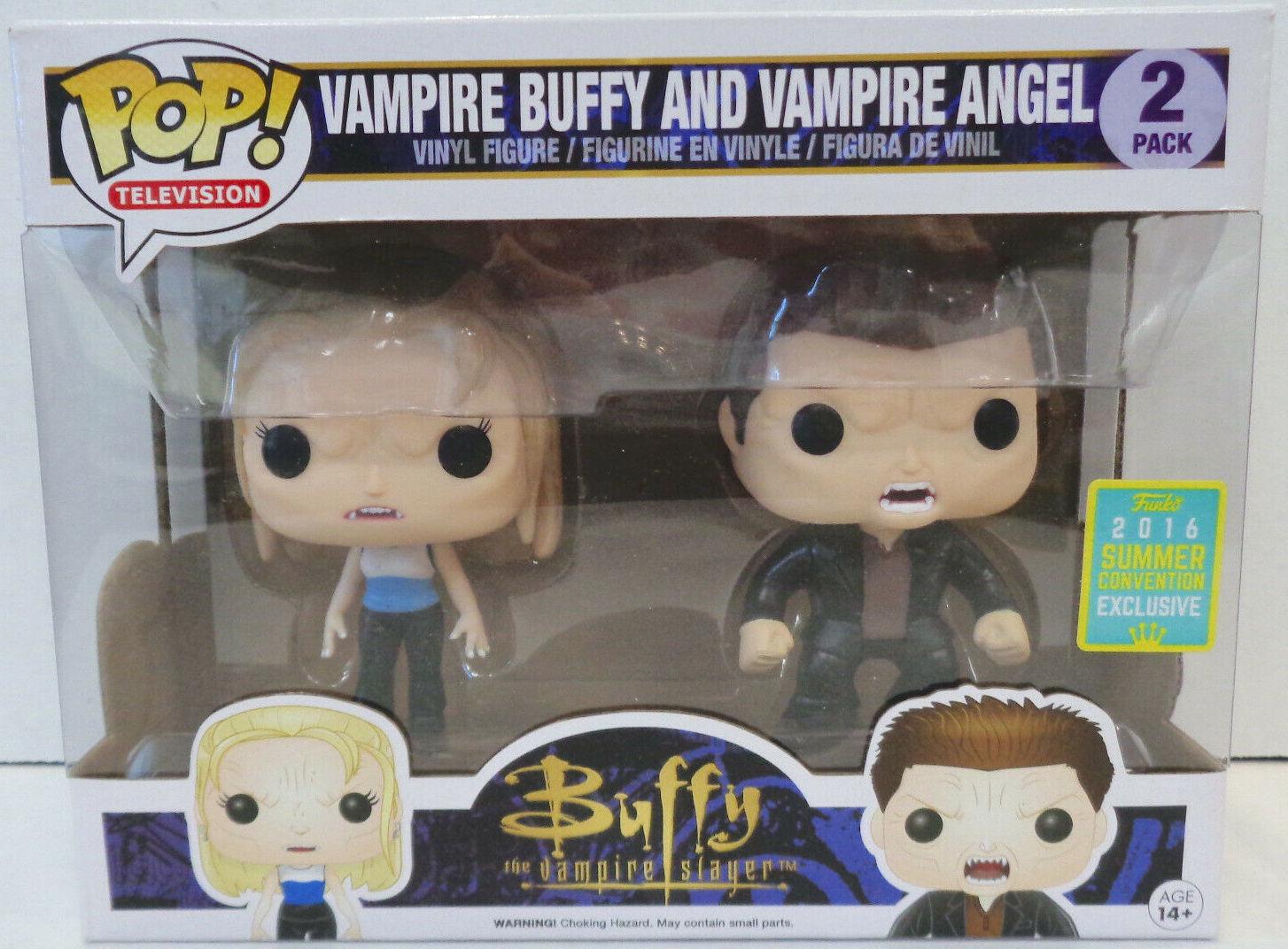 Vampire Buffy And Vampire Angel 2 Pack [Summer Convention] Funko POP Television