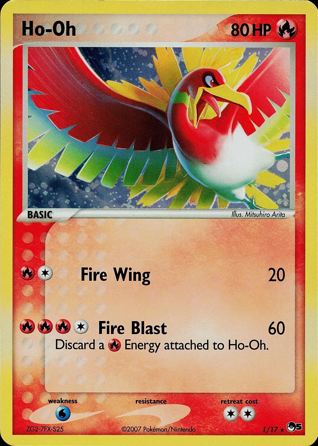 Ho-Oh [Holo] #1 Pokemon POP Series 5