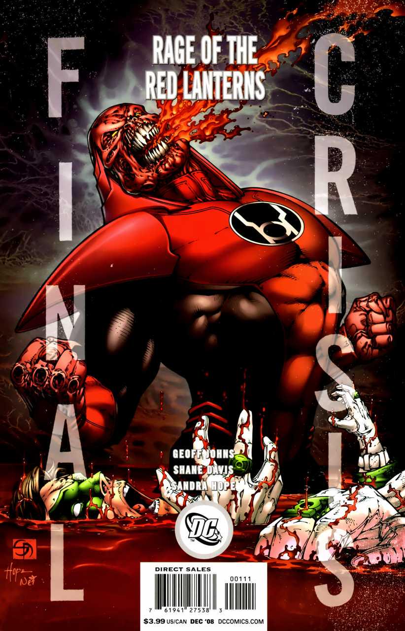 Final Crisis: Rage of the Red Lanterns #1 (2008) Comic Books Final Crisis