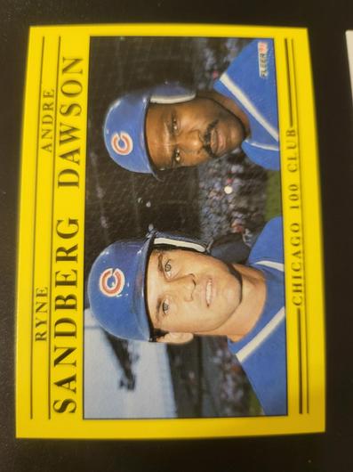 Ryne Sandberg, Andre Dawson #713 photo