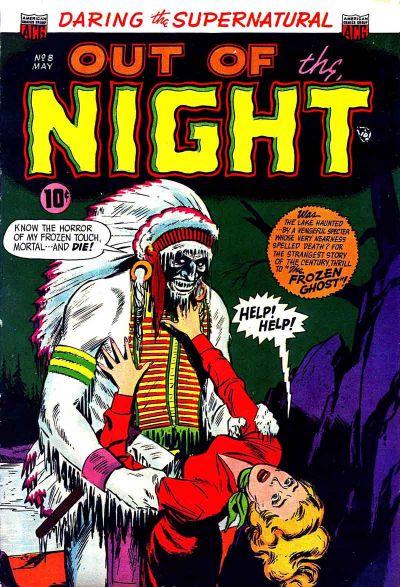 Out of the Night #8 (1953) Comic Books Out of the Night