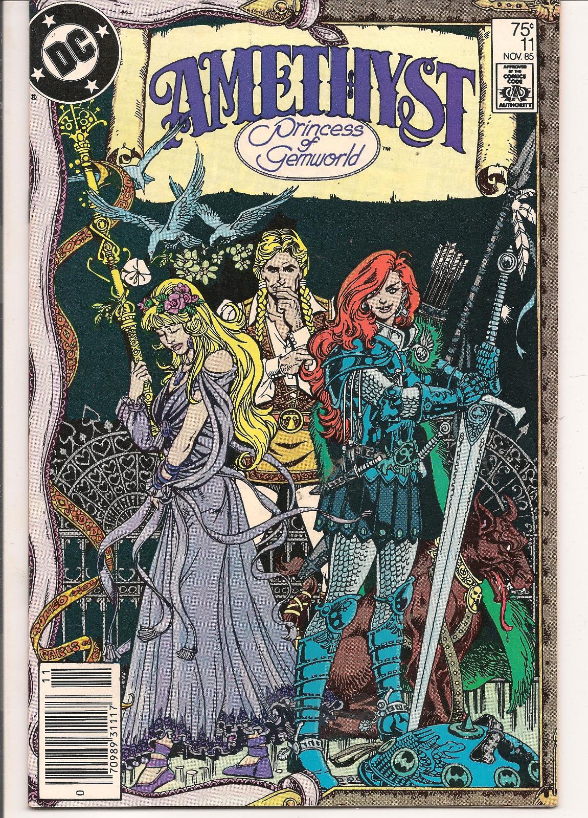 Amethyst, Princess Of Gemworld [Newsstand] #11 (1985) Comic Books Amethyst, Princess of Gemworld