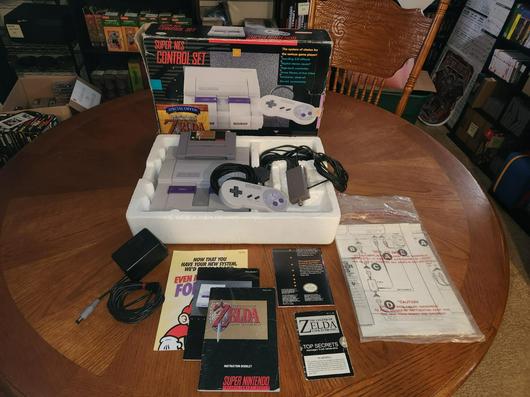 Super Nintendo System [Zelda Set] photo