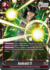 Android 17 [Holo] FB02-015 Dragon Ball Fusion World Blazing Aura Prices