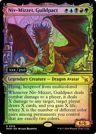 Niv-Mizzet, Guildpact [Serialized] #319 Magic Murders at Karlov Manor