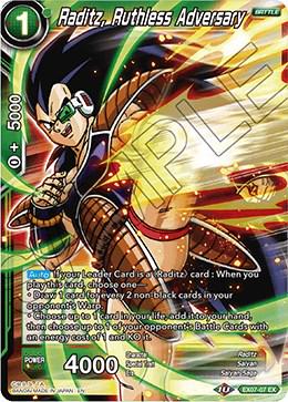 Raditz, Ruthless Adversary [Foil] EX07-07 Dragon Ball Super Magnificent Collection Fusion Hero