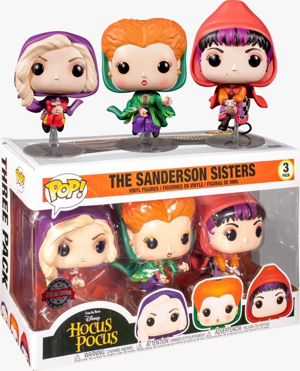 The Sanderson Sisters 3 Pack [On Brooms SE] Funko POP Disney