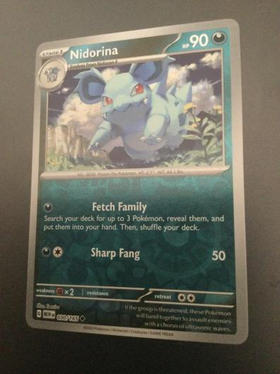 Nidorina [Reverse Holo] #30 photo