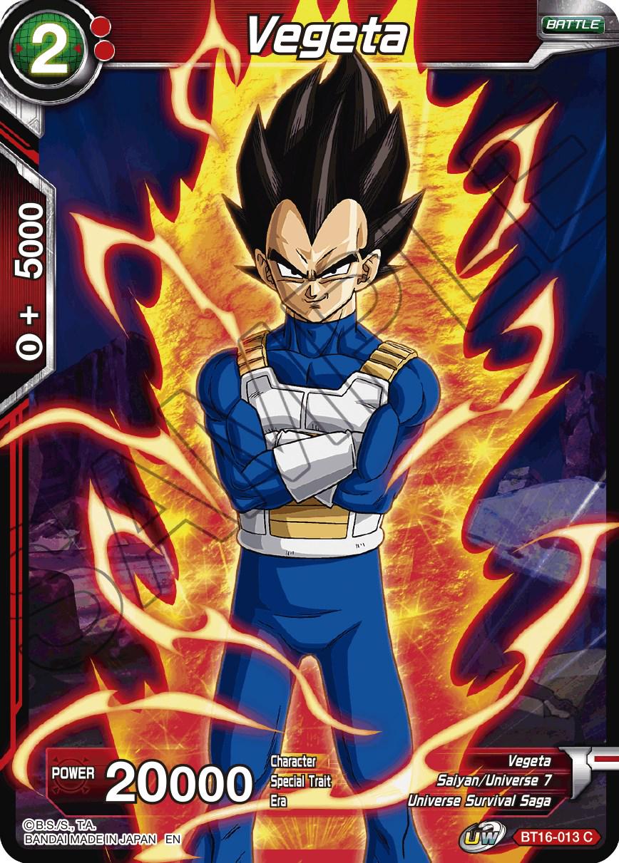 Vegeta [BT16-013] BT16-013 Dragon Ball Super Realm of the Gods