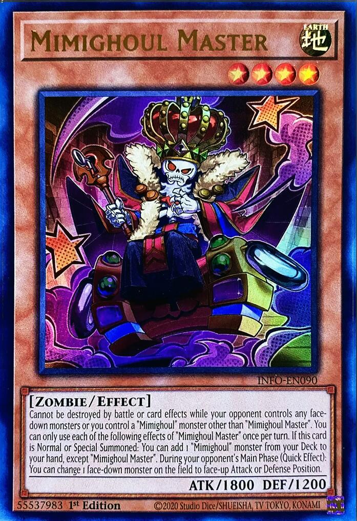 Mimighoul Master INFO-EN090 YuGiOh The Infinite Forbidden