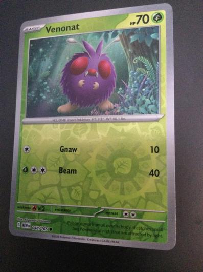 Venonat [Reverse Holo] #48 photo