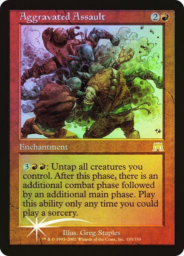 Aggravated Assault [Foil] Magic Onslaught