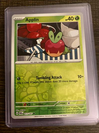 Applin [Reverse Holo] #17 photo