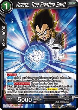 Vegeta, True Fighting Spirit BT12-133 Dragon Ball Super Vicious Rejuvenation