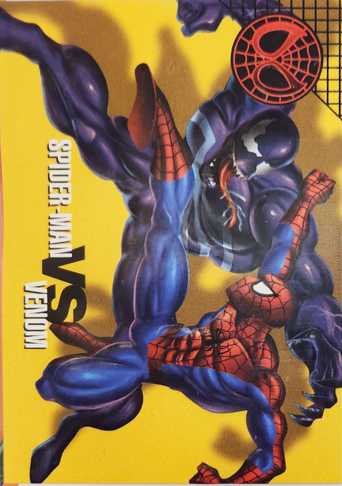 Spider-Man Vs. Venom #25 Marvel 1996 Fleer Vision