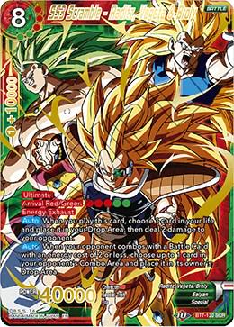 SS3 Scramble - Raditz, Vegeta & Broly BT7-130 Dragon Ball Super Assault of the Saiyans