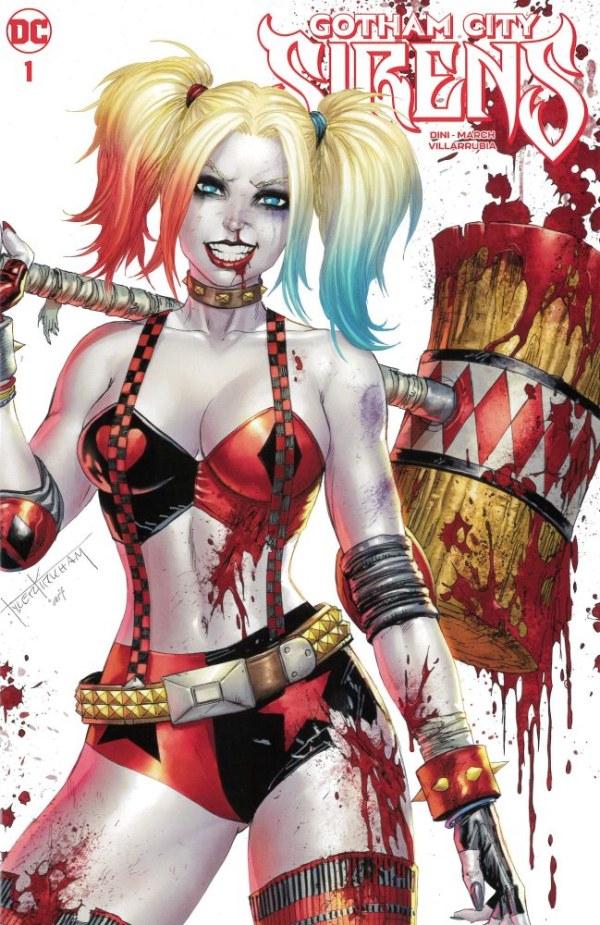 Gotham City Sirens [Kirkham Harley Quinn] #1 (2024) Comic Books Gotham City Sirens