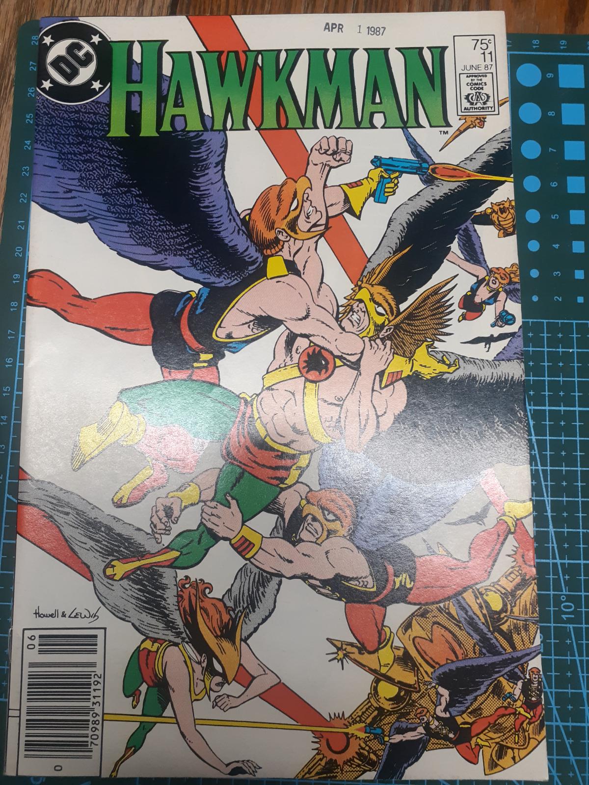 Hawkman [Newsstand] #11 (1987) Comic Books Hawkman