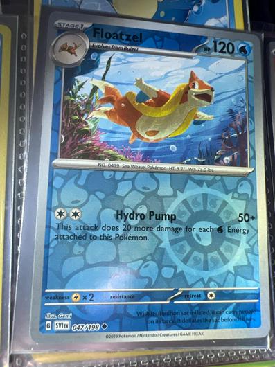 Floatzel [Reverse Holo] #47 photo