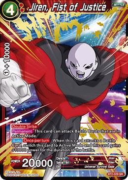 Jiren, Fist of Justice BT2-029 Dragon Ball Super Union Force