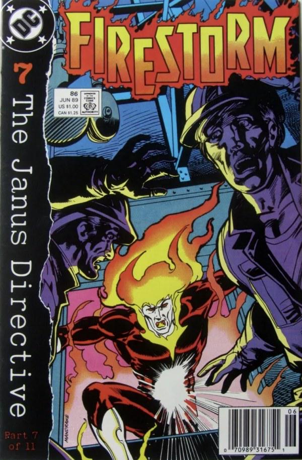 Firestorm [Newsstand] #86 (1989) Comic Books Firestorm