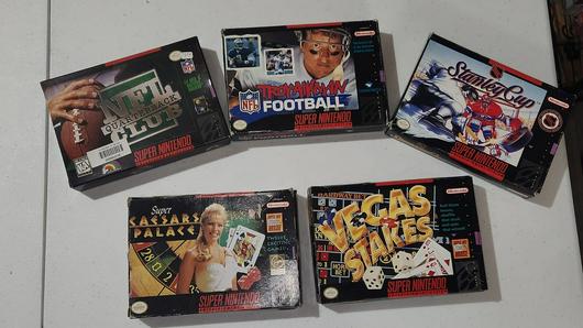 Super Nintendo Game Lot photo