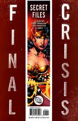 Final Crisis: Secret Files #1 [Lee Sliver] #1 (2009) Comic Books Final Crisis Prices