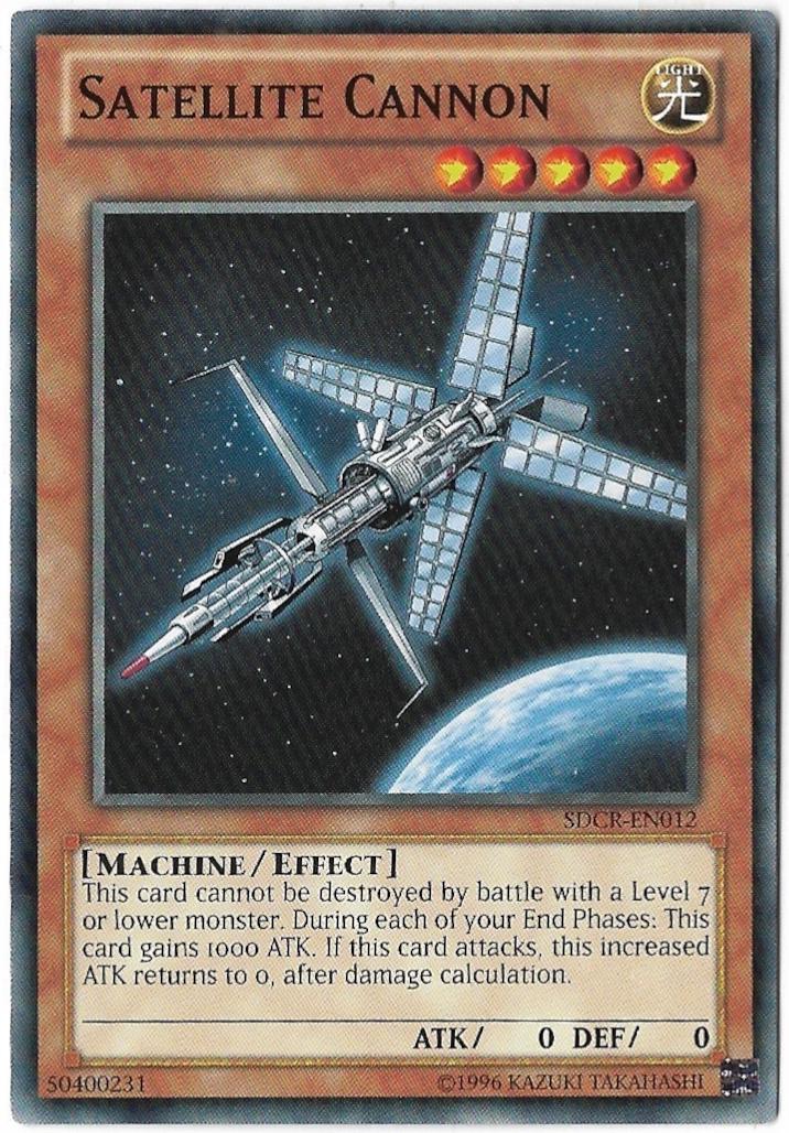 Satellite Cannon SDCR-EN012 YuGiOh Structure Deck: Cyber Dragon Revolution