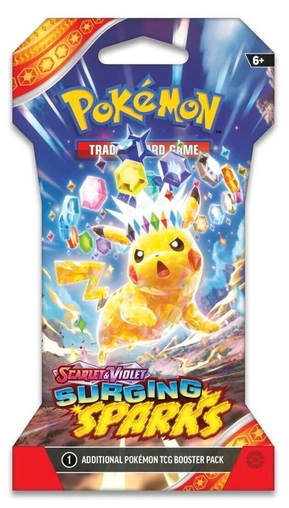 Sleeved Booster Pack Pokemon Surging Sparks