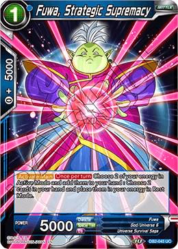 Fuwa, Strategic Supremacy DB2-045 Dragon Ball Super Divine Multiverse