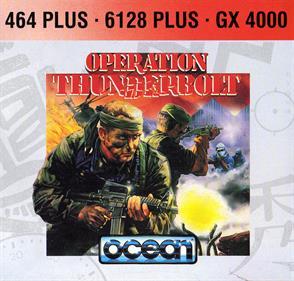 Operation Thunderbolt PAL Amstrad GX4000