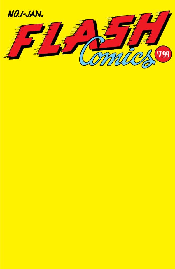 Flash Comics [Facsimile Blank] #1 (2024) Comic Books Flash Facsimile Edition