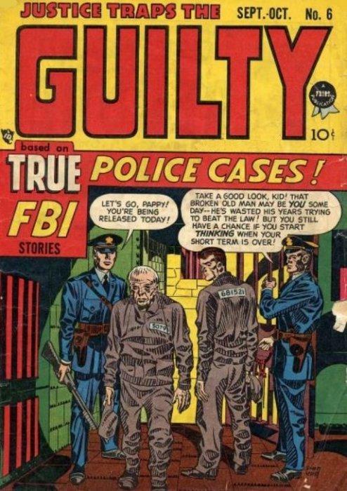 Justice Traps the Guilty #6 (1948) Comic Books Justice Traps the Guilty