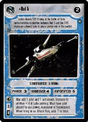 Red 5 [Limited] Star Wars CCG A New Hope Prices