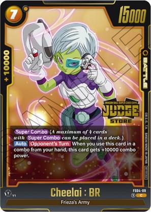 Cheelai : BR [Judge Pack [Holo] FS04-09 Dragon Ball Fusion World Judge Promo